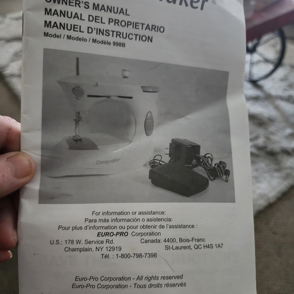 Dressmaker Sewing Machine - White - Picture 2 of 4